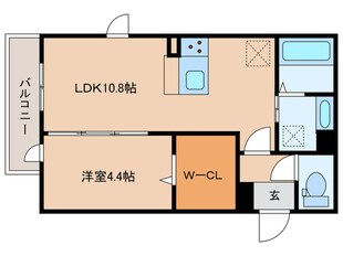 レイワパレス西新Ⅱの物件間取画像